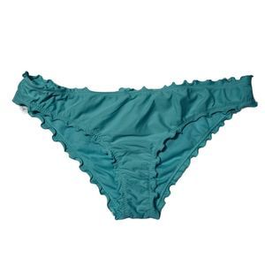EUC Hollister Ruffle Hipster Bikini Bottom M